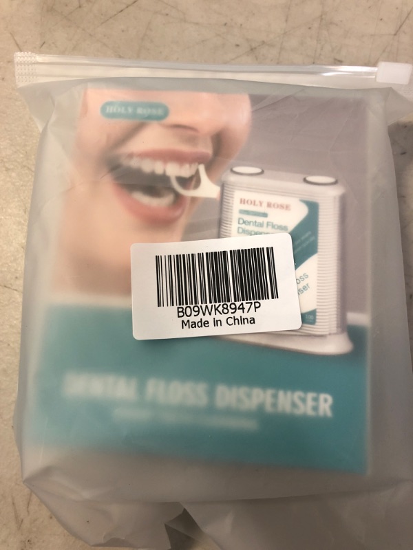 Photo 1 of Dental Floss Dispenser,with 100 Count Adults for Floss Sticks,Holy Rose Dental Floss Picks, Container Flossers Sealed Storage,No Fragrance Smell,More Hygienic