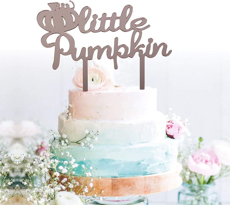 Photo 1 of 
GrantParty Rose Gold Pumpkin Cake Topper,First Birthday Cake Topper - First Birthday Pumpkin - Fall First Birthday - 1st Birthday Party Decorations