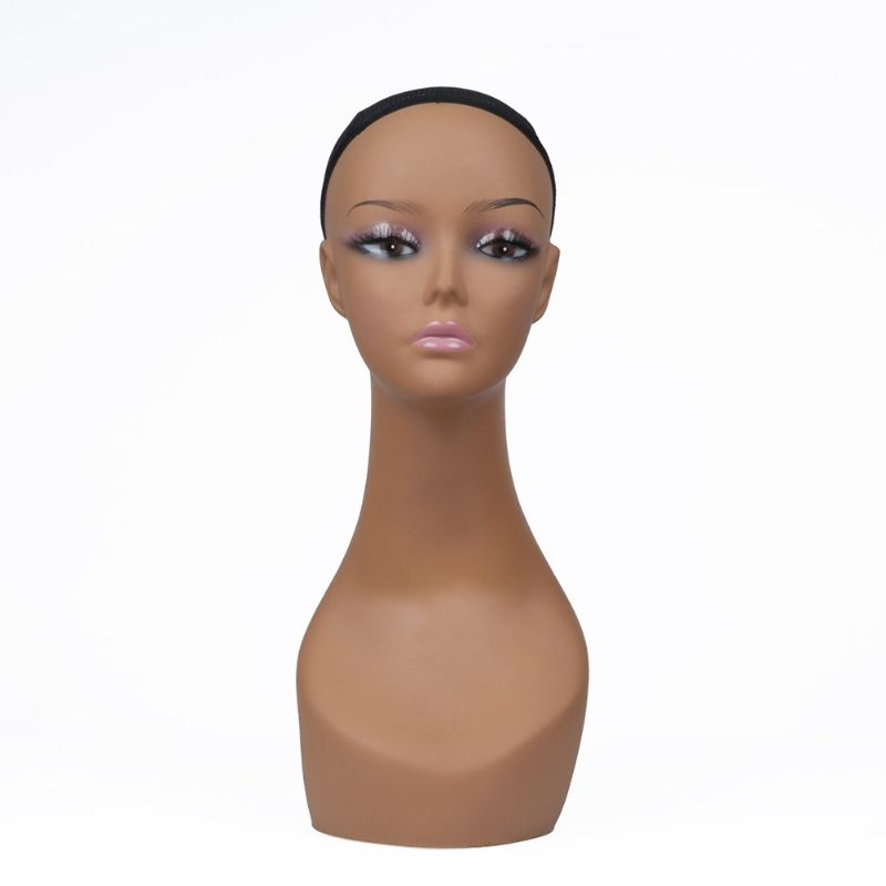 Photo 1 of 7 Mannequin Lifesize Black Female Mannequin Head Manikin Head for Wig Display