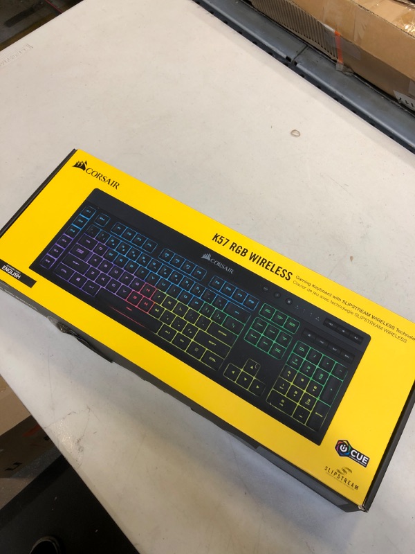 Photo 2 of Corsair K57 RGB WIRELESS Gaming Keyboard (Black)