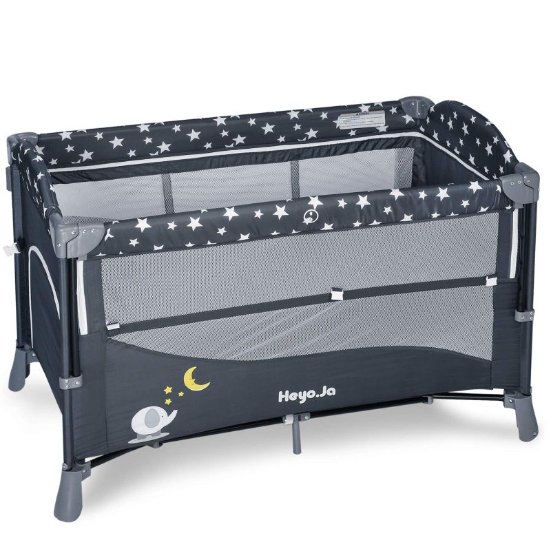 Photo 1 of HEYO.JA 2 in 1 playpen and crib - NAVY ++NOT EXACT ITEM IN PICTURE JUST AN EXAMPLE++