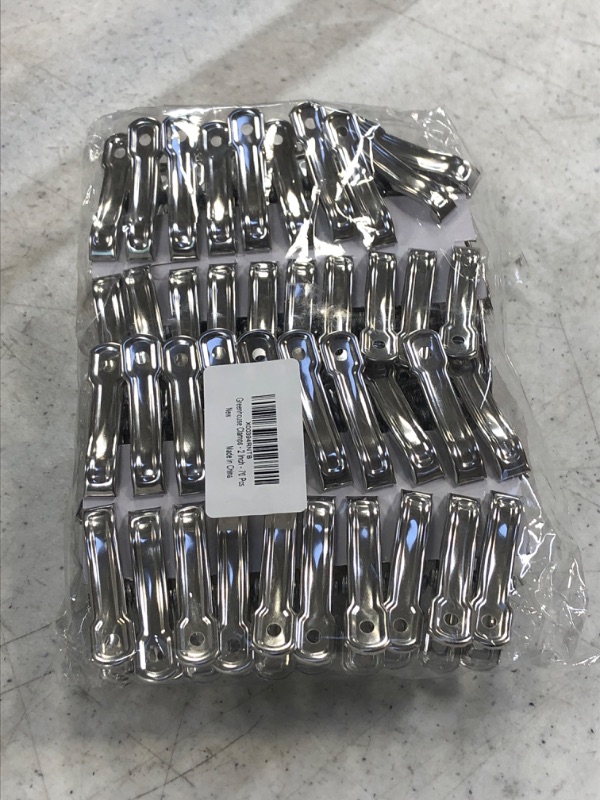 Photo 3 of 70 Pcs 2 Inch Greenhouse Clamps Stainless Steel Garden Clips
