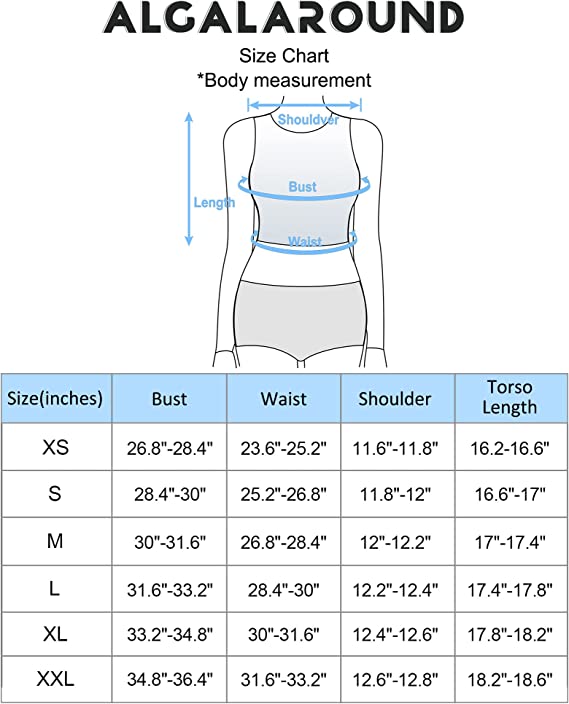 Photo 2 of ALGALAROUND Women Cutout Basic Short Sleeve Crop Top/Sleeveless Bodycon Tank Tops Shirt -- Size XL