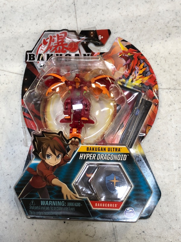 Photo 2 of Bakugan Ultra, Hyper Dragonoid, 3-inch Tall Collectible Transforming Creature, for Ages 6 and Up
