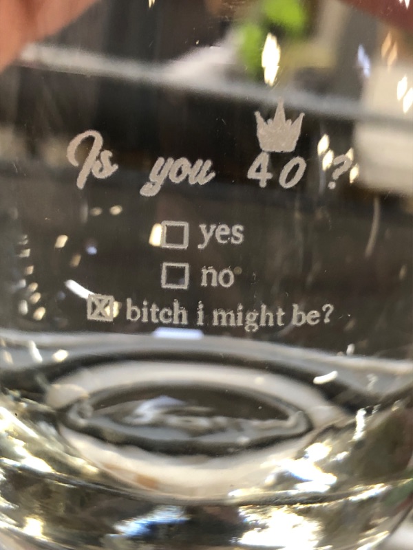 Photo 2 of 20th Birthday Gifts for Women and Men Wine Glass - Funny Is You 20 Gift Idea for Mom Dad Husband Wife – IS YOU 20 2000 20th Birthday Party Supplies Decorations for Him, Her - 15oz…