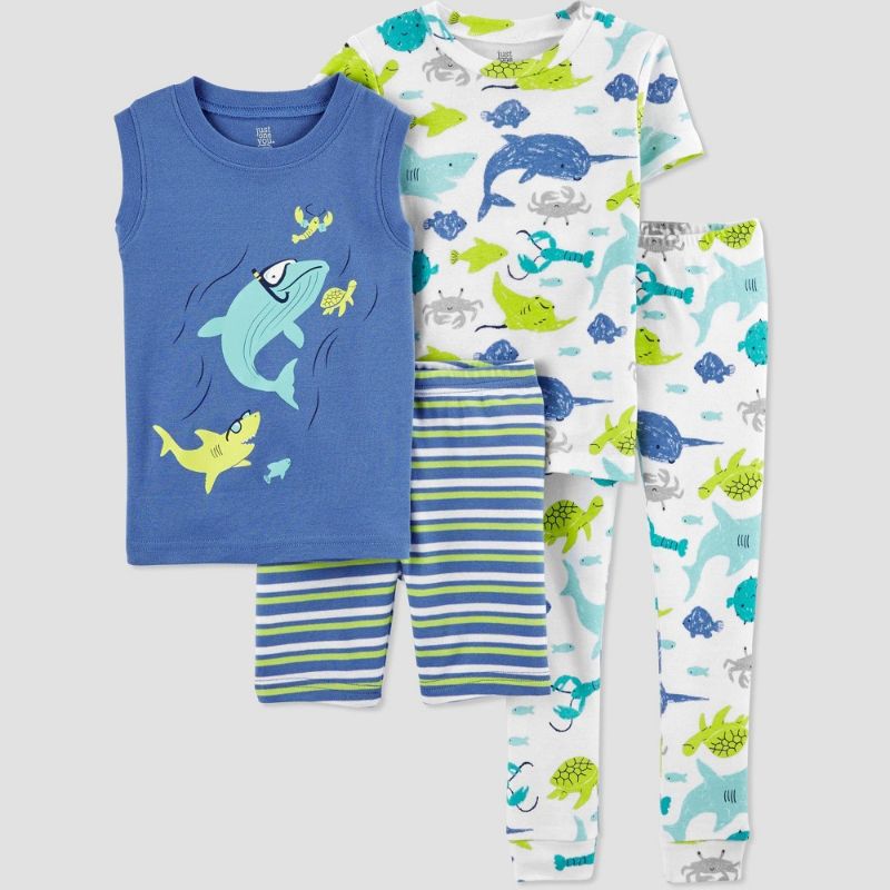 Photo 1 of Baby Boys' Whales Pajama Set - Just One You® Made by Carter's
Size: 18M
