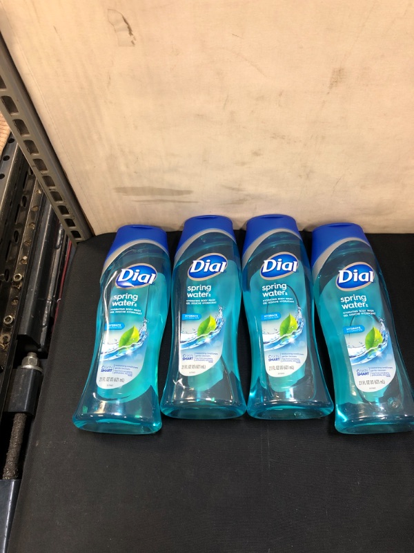 Photo 2 of Dial Moisturizing Spring Water Hydrating Body Wash- 21 fl oz  4 pack