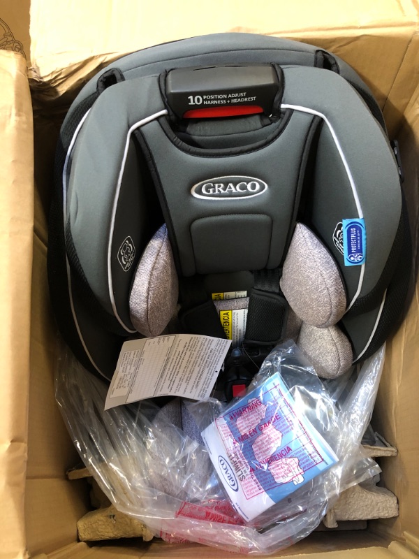 Photo 6 of Graco SlimFit 3 in 1 Car Seat -Slim & Comfy Design Saves Space in Your Back Seat, Darcie, One Size
