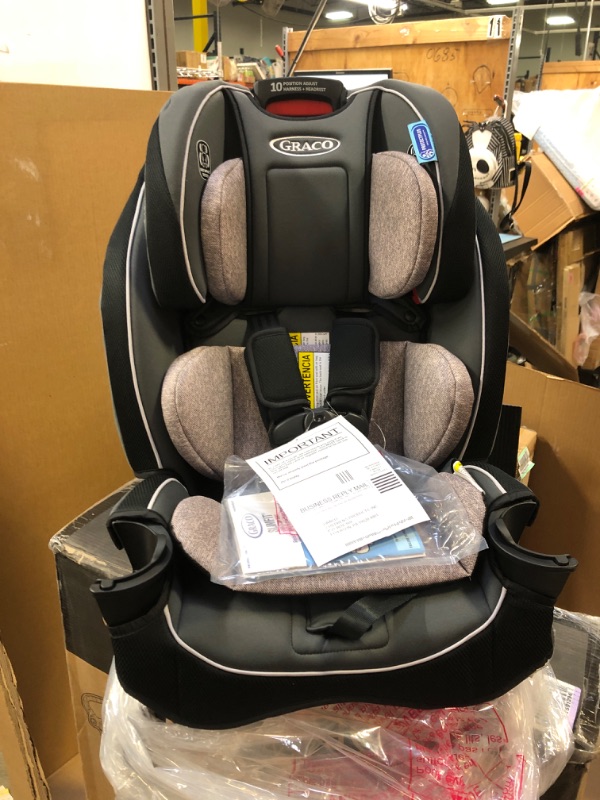 Photo 7 of Graco SlimFit 3 in 1 Car Seat -Slim & Comfy Design Saves Space in Your Back Seat, Darcie, One Size
