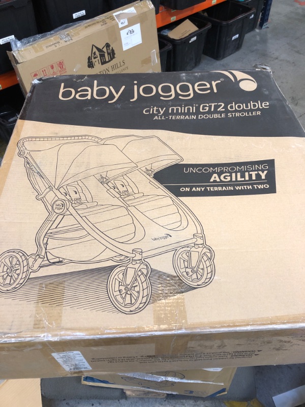 Photo 4 of Baby Jogger - City Mini GT2 Double Stroller - Jet (MINOR STAINS)