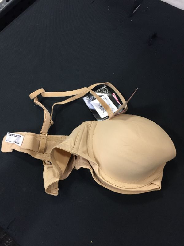 Photo 2 of Maidenform Self Expressions Strapless Bra, Balconette Bra, Best Strapless Bra, Stay-Put Underwire, 5-Way Convertible Straps 36B
