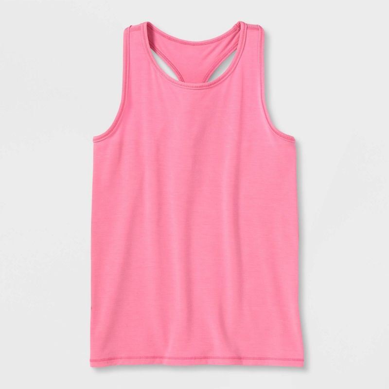 Photo 1 of Girls' Fashion Racerback Tank Top - All in Motion™ XL
