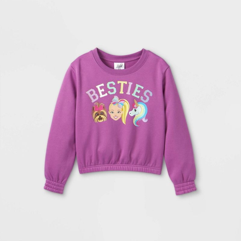 Photo 1 of Girls' JoJo Siwa Sweatshirt MEDIUM 7/8