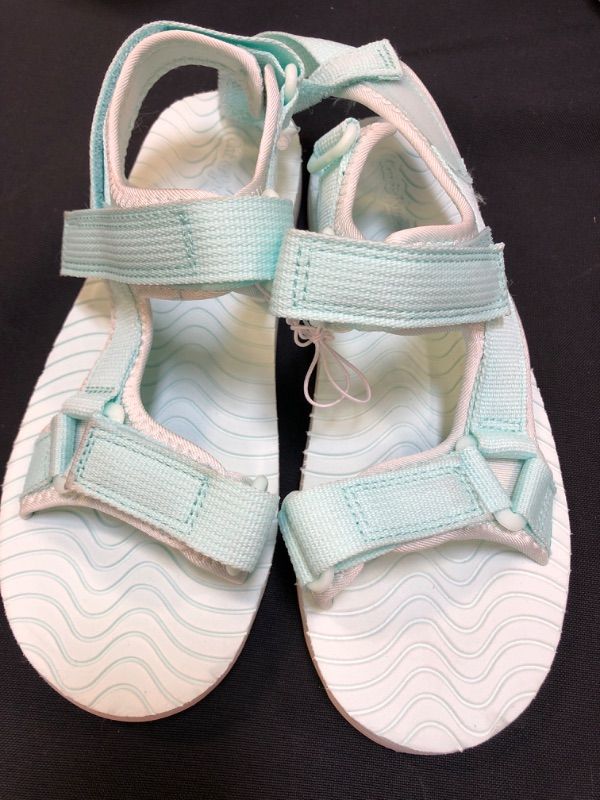 Photo 2 of GIRLS SANDALS GREEN SIZE 5