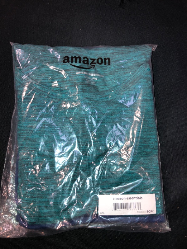 Photo 2 of Amazon Essentials Women's Tech Stretch Short-Sleeve Crewneck T-Shirt, SIZE XXL