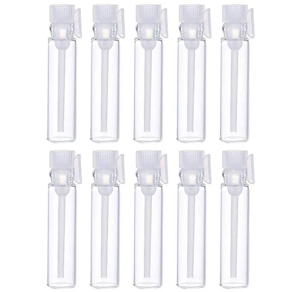 Photo 1 of 100 Pcs Empty Perfume Sample Bottles Mini Glass Refillable Sample Vial Containers with Clear Cap for Aromatherapy, Essential Oil, Fragrance and Liquid (1ml)
2 COUNT