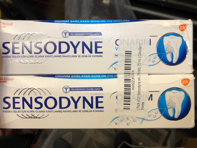 Photo 2 of ( Pack of 2 ) Sensodyne with Novamin, Repair & Protect, 75 mL ( Canadian )
