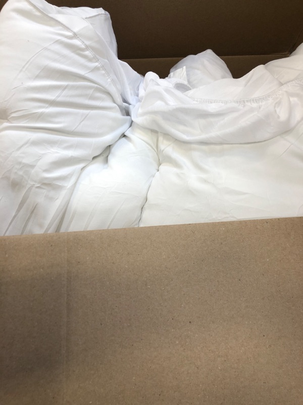 Photo 3 of california king padded pillow top mattress cover (white)