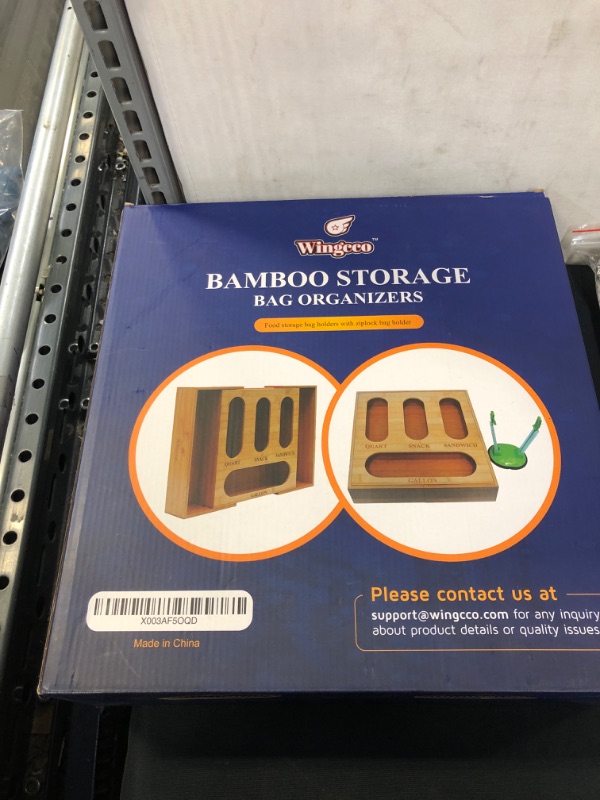 Photo 2 of Ziplock Bag Storage Organizer (6 in 1 Ziplock Bag Organizer with sliding tray)
