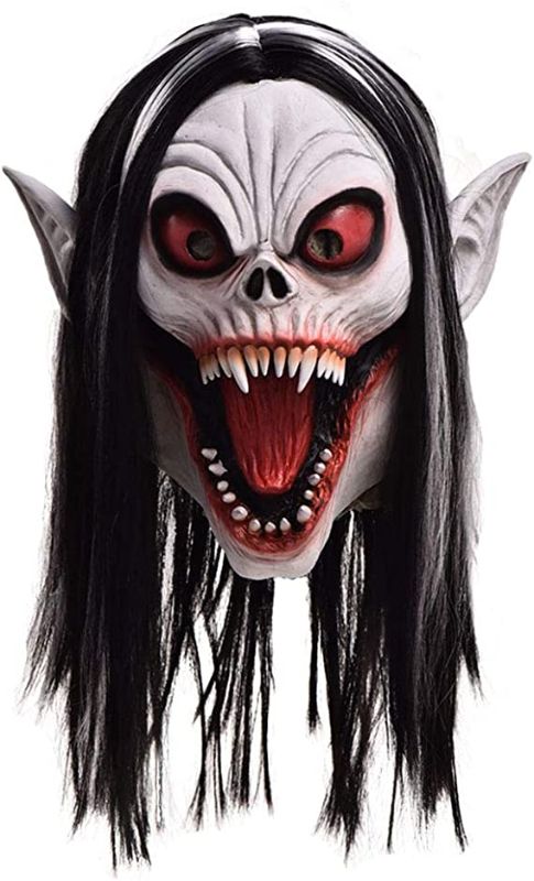 Photo 1 of Zombie Vampire Mask Demon Killer Creepy Walking Monster Horror Halloween Party Costume Accessory