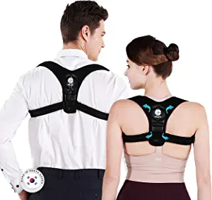 Photo 1 of  Posture Corrector – Fully Adjustable Upper Back Brace in Different Sizes for The Best Fit, Discreet Under Clothes, Comfortable Back Straightener for Back, Neck, Shoulder Pain (XXL)