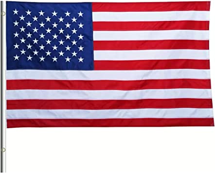 Photo 1 of  American Flags for Outside 3x5 USA Flag Heavy Duty American Flag for High Winds Double Stitched with Brass Grommets