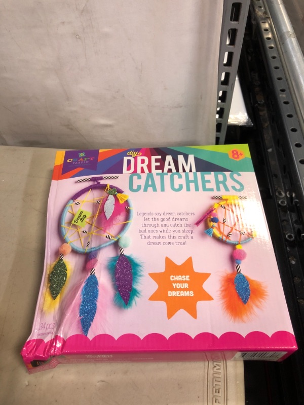 Photo 2 of Craft-tastic – DIY Dream Catchers – Craft Kit Makes 2 Dream Catchers , Brown
