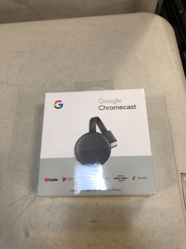 Photo 2 of Google Chromecast 3 GA00439-DE
FACTORY SEALED