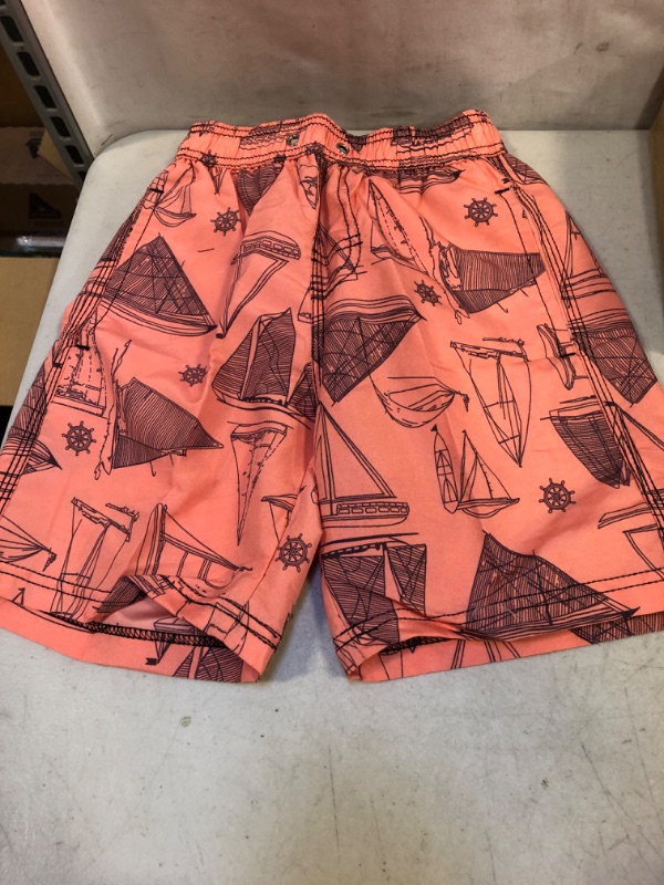 Photo 3 of Boys Swim Trunks, Quick Dry Beach Swim Shorts Little Boys Bathing Suit Swimsuit with Mesh Lining, 3-14 Years --- SIZE 3-4 YEARS OLD  --
