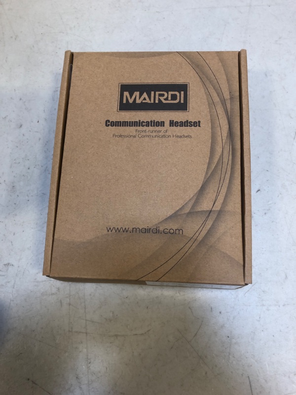 Photo 2 of MAIRDI Telephone Headset with Noise Canceling Microphone & HIS Cable for Avaya IP 1608 1616 9601 9608 9611 9611G 9620 9621 9640 9641 9650 9670 J139
