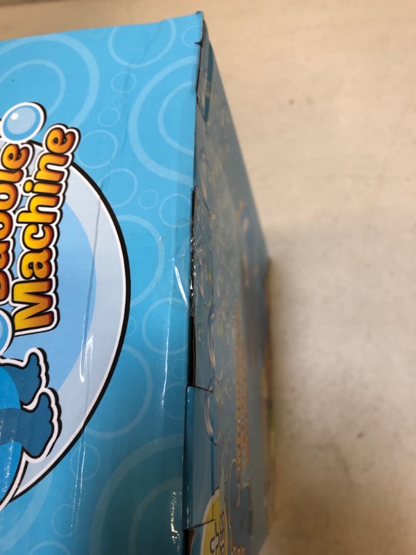 Photo 1 of Bakeling Bubble Machine,2 in 1 Bubble Gun,180° Rotated Bubbles for Kids,Foam Machine Bubble Machine for Kids Bubble Machine for Toddlers 1-3 Bubble Blower with Bubble Liquid,Bubble Machine for Parties  -- FACTORY SEALED --
