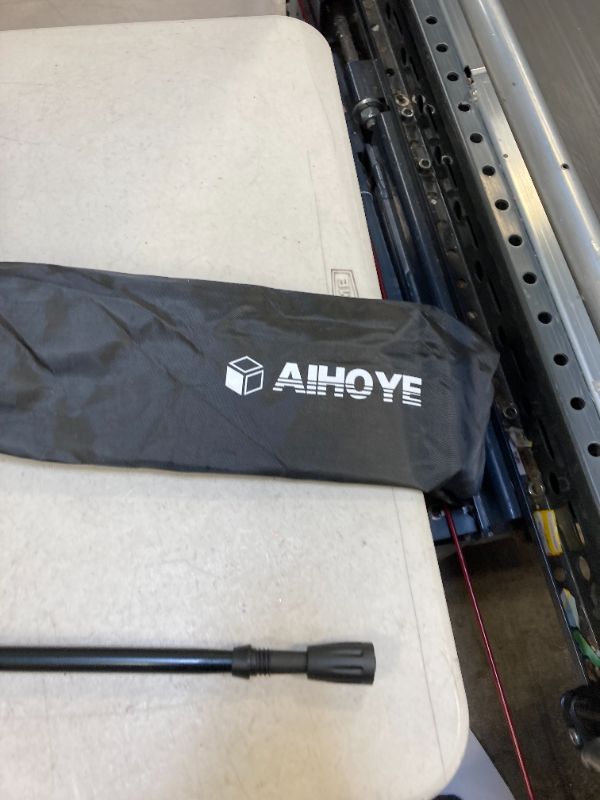 Photo 1 of Aihoye Hiking Trekking Poles, 2 Pack Collapsible,Lightweight, Anti Shock, Hiking or Walking Sticks,Adjustable Hiking Pole for Men and Women black