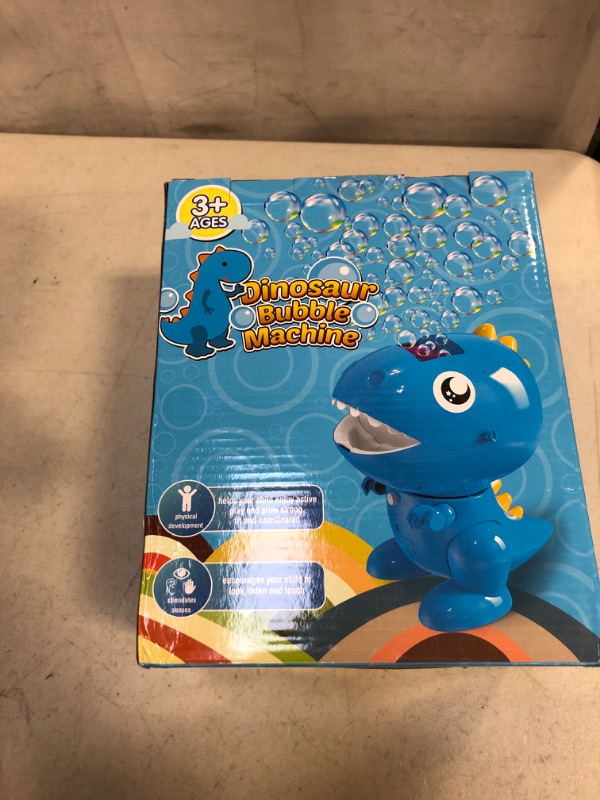 Photo 1 of DINOSAUR BUBBLE MACHINE 
