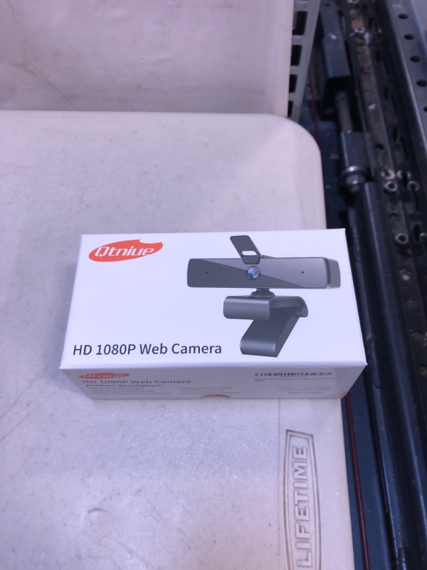 Photo 2 of Qtniue Webcam with Microphone and Privacy Cover, FHD Webcam 1080p, Desktop or Laptop and Smart TV USB Camera for Video Calling, Stereo Streaming and Online Classes 30FPS
factory sealed