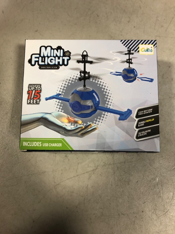 Photo 2 of Flying Ball Toys, RC Toy for Boys Girls Gifts Rechargeable Light Up Ball Drone Infrared Induction Helicopter with Remote Controller for Indoor and Outdoor Games as Stocking Stuffers  -- FACTORY SEALED --
