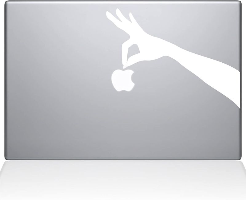 Photo 1 of The Decal Guru Hand Picked Apple MacBook Decal Vinyl Sticker - 13" MacBook Pro (2015 & Older) - White (1076-MAC-13P-W)***FACTORY SEALED