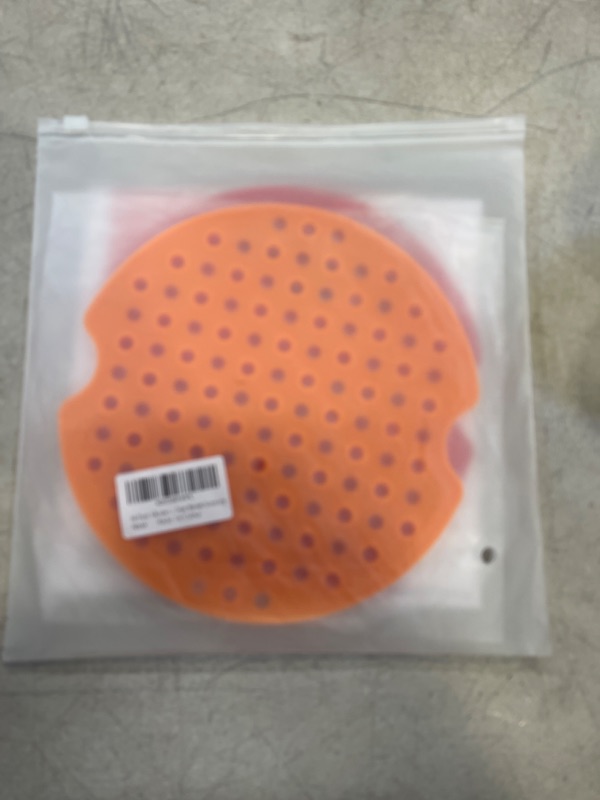 Photo 2 of Air Fryer Silicone Liners, Novel Concave And Convex Surface Design, 2 Pcs 8 inch Round Environmentally Friendly Reusable Food-Grade Air Fryer Silicone Liners, Non-Stick Air Fryer Basket Accessory