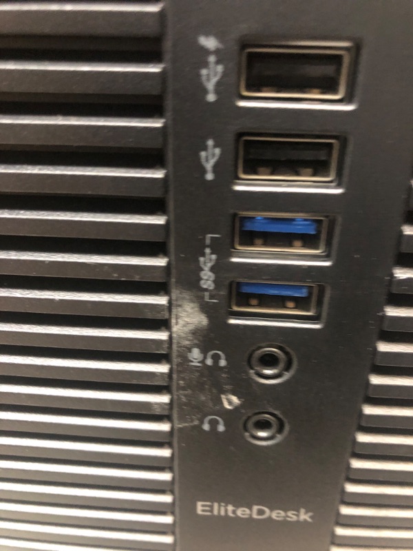 Photo 6 of HP EliteDesk 800 G2 Business Desktop, Intel Core i7 6700 3.4Ghz, 32GB DDR4 RAM, 1TB SSD Hard Drive, Windows 10 (Renewed) ** USED // MISSING PARTS UNKNOWN // UNABLE TO TEST // UNKNOWN BROKEN PCS 
 