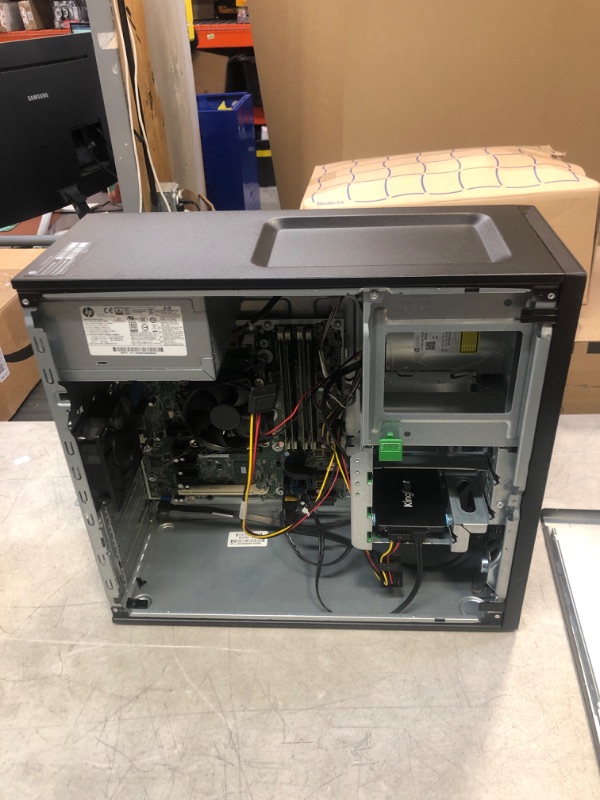 Photo 16 of HP EliteDesk 800 G2 Business Desktop, Intel Core i7 6700 3.4Ghz, 32GB DDR4 RAM, 1TB SSD Hard Drive, Windows 10 (Renewed) ** USED // MISSING PARTS UNKNOWN // UNABLE TO TEST // UNKNOWN BROKEN PCS 
 