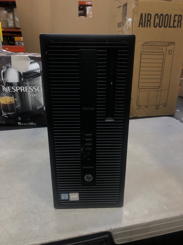 Photo 5 of HP EliteDesk 800 G2 Business Desktop, Intel Core i7 6700 3.4Ghz, 32GB DDR4 RAM, 1TB SSD Hard Drive, Windows 10 (Renewed) ** USED // MISSING PARTS UNKNOWN // UNABLE TO TEST // UNKNOWN BROKEN PCS 
 