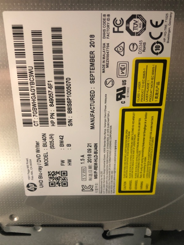 Photo 11 of HP EliteDesk 800 G2 Business Desktop, Intel Core i7 6700 3.4Ghz, 32GB DDR4 RAM, 1TB SSD Hard Drive, Windows 10 (Renewed) ** USED // MISSING PARTS UNKNOWN // UNABLE TO TEST // UNKNOWN BROKEN PCS 
 