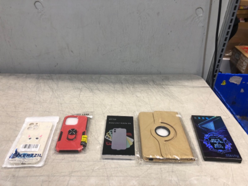 Photo 1 of Assortment of phone/ ipad cases