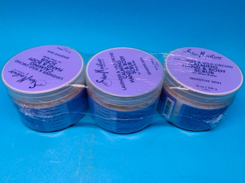 Photo 1 of 635032…3 shea moisture lavender body scrub 12 oz. Each