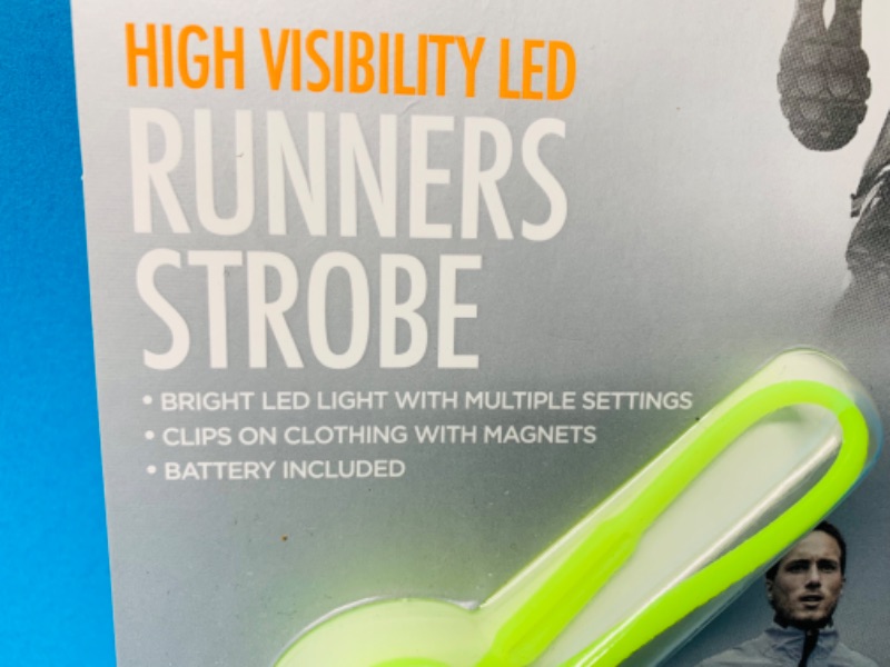 Photo 2 of 635164…high visibility LED runners strobe light 