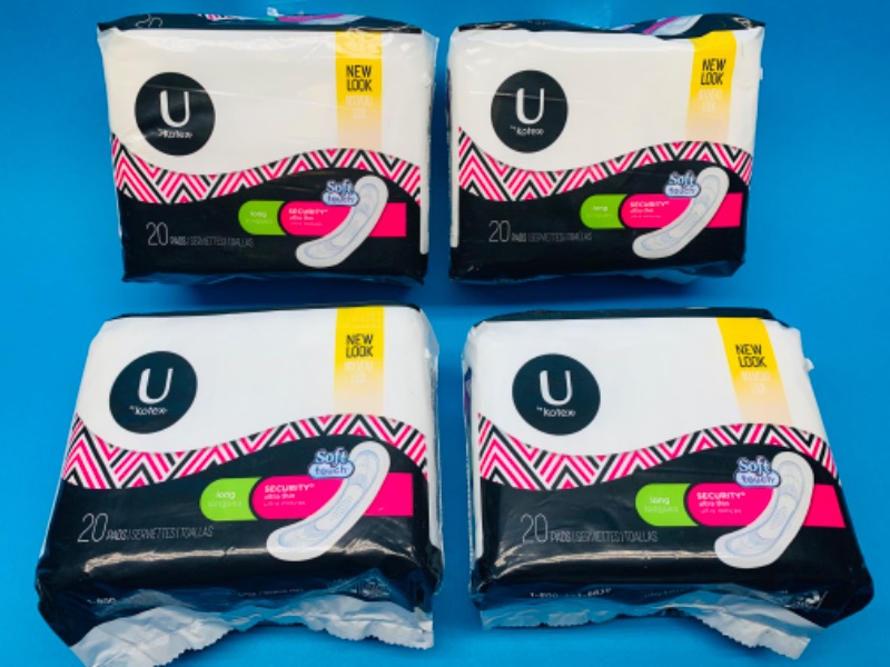 Photo 1 of 635196…80 Kotex long ultra thin pads