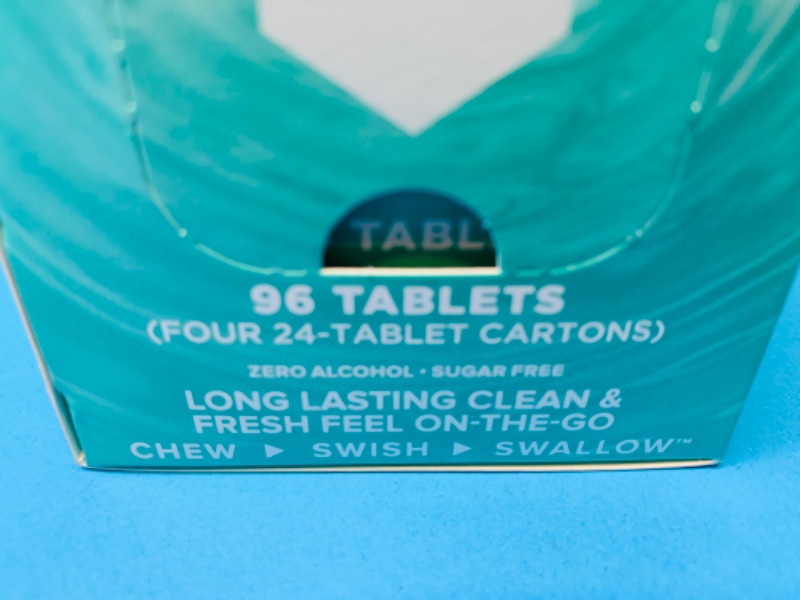 Photo 3 of 635270… 96 Listerine ready tabs- chew, swish, and swallow 