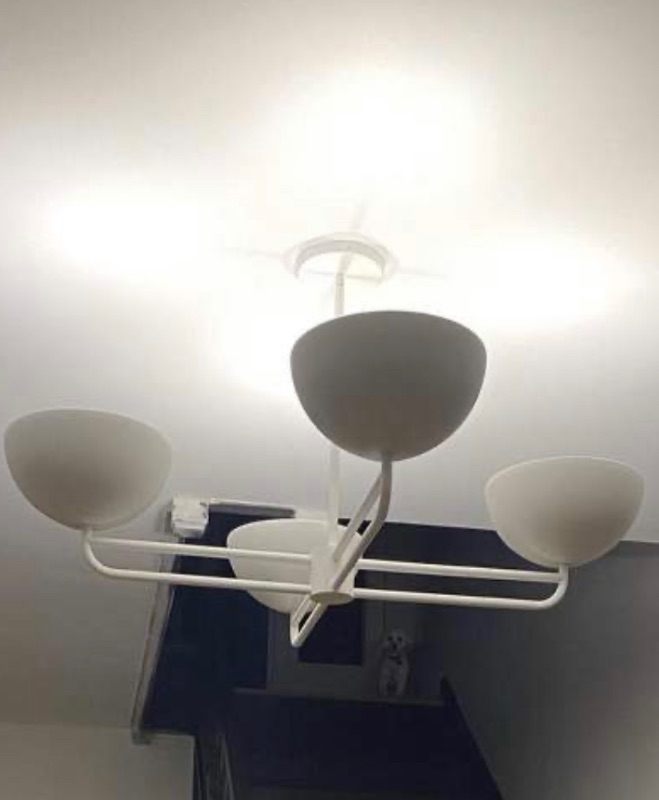 Photo 2 of 635324…  studio McGee 4 arm chandelier 44 x 44 x 41” 