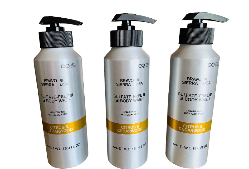Photo 1 of 635463… 3 bravo sulfate free body wash citrus and cedarwood scent 18 oz each