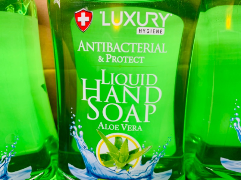 Photo 2 of 635487… 12 bottles of luxury antibacterial aloe vera hand soap 16.9 oz each