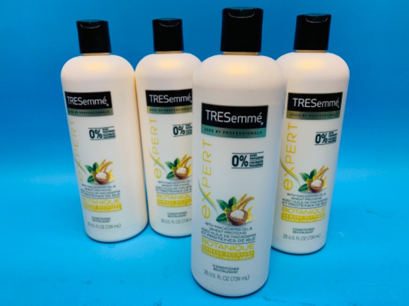 Photo 1 of 635572… 4 tresemme botanique damage recovery conditioner 25 oz each